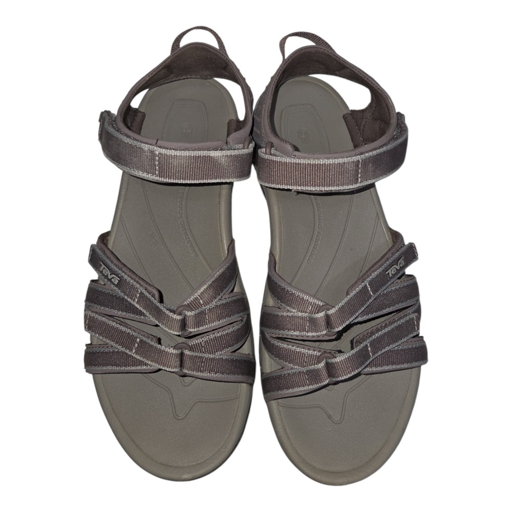 Teva Tirra Purple Strappy Hiking Sandals Womens 10 - Picture 4 of 8
